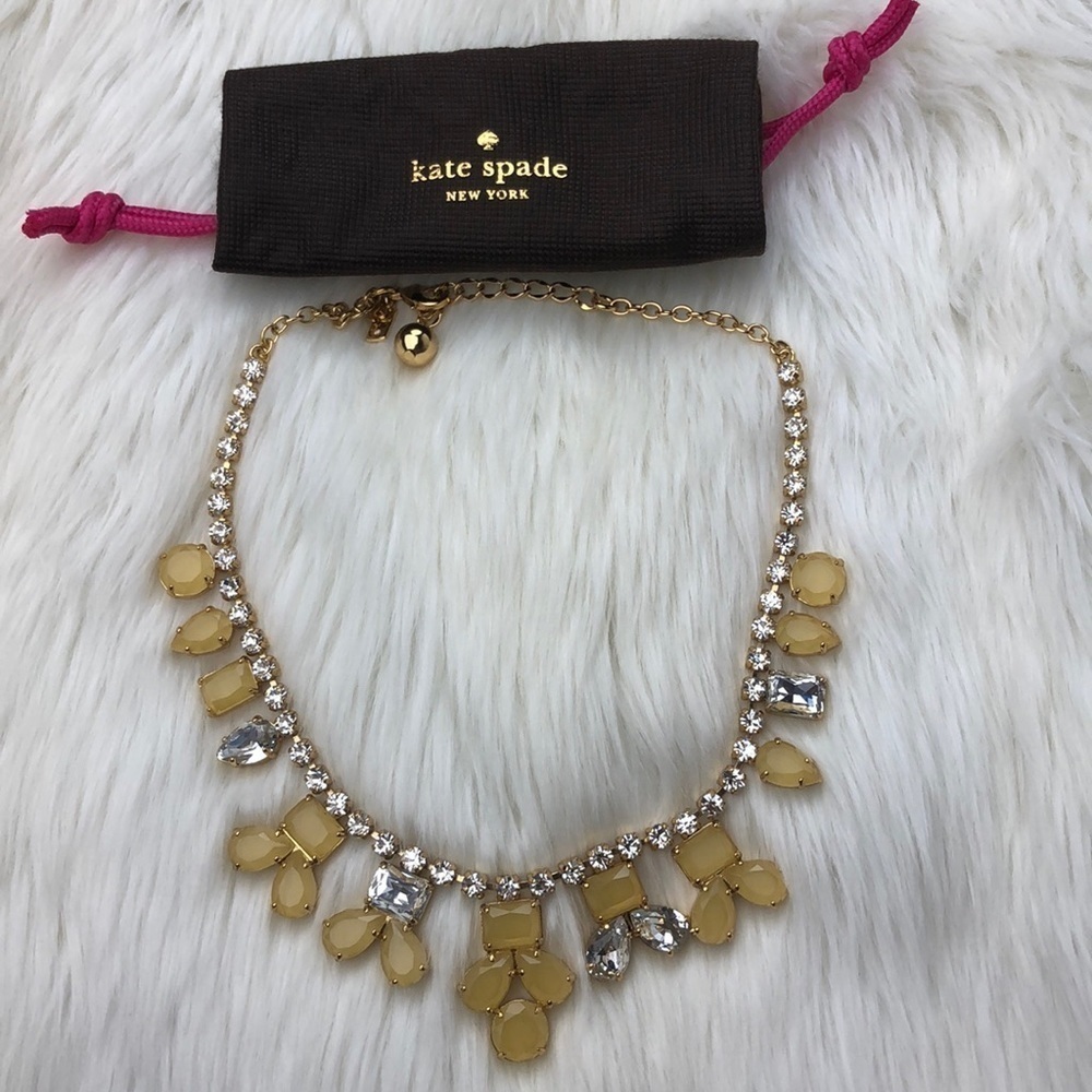 Kate Spade Embellished Statement Necklace